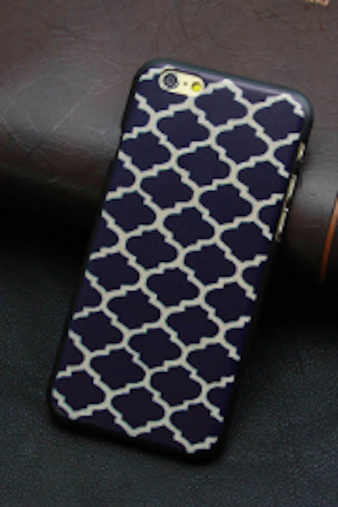 Blue And White Patterned Phone Case Iphone 6