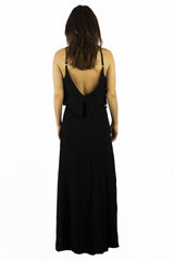 Elan Brunch Maxi Dress Black- DRESSES-ELAN-Free Vibrationz