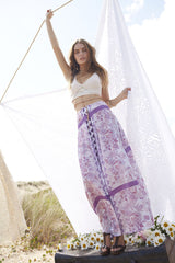Somedays Lovin Sudden Sky Maxi Skirt Floral - BOTTOMS - SOMEDAYS LOVIN - Free Vibrationz - 5