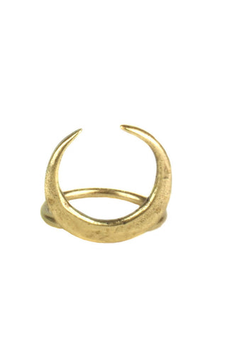 Torchlight Triangle Ring Brass