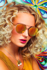 Quay Australia Circus Life Gold Sunglasses - ACCESSORIES - QUAY - Free Vibrationz - 2