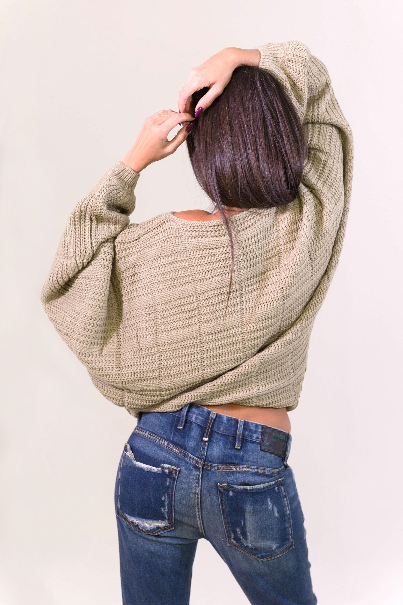 Rehab Baggy Hobo Sweater