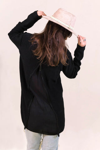 Funk Wrap Top Black