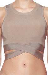 Rehab Stake Out Crop Top - TOPS - REHAB - Free Vibrationz - 4