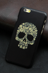 Flowered Skull Iphone 6 Phone Case - HOME SWEET HOME + GIFTS - Free Vibrationz - Free Vibrationz