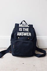 Jac Vanek Music Is The Answer Backpack - HOME SWEET HOME + GIFTS - JAC VANEK - Free Vibrationz - 2