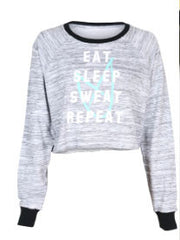Mink Pink Repeat It Slouchy Sweater- ACTIVEWEAR-Mink Pink-Free Vibrationz