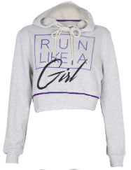 Mink Pink Run Like A Girl Hooded Sweater- ACTIVEWEAR-Mink Pink-Free Vibrationz