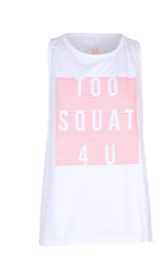 Mink Pink Squat For You Tank- ACTIVEWEAR-Mink Pink-Free Vibrationz