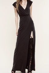 The Jetset Diaries Novella Maxi Dress Black - DRESSES - The JetSet Diaries - Free Vibrationz - 6