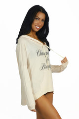 Royal Rabbit Champagne for Breakfast Sweater - OUTERWEAR - ROYAL RABBIT - Free Vibrationz - 1