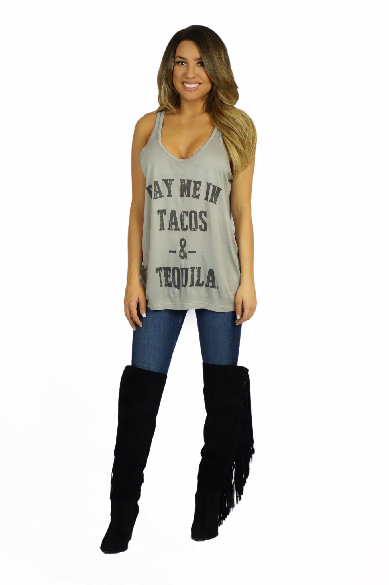 Royal Rabbit Pay Me In Tacos & Tequila - TOPS - ROYAL RABBIT - Free Vibrationz - 1