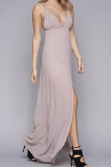 WYLDR Stay With Me Plunge Maxi Dress - DRESSES - WYLDR - Free Vibrationz - 2