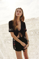 Somedays Lovin Wide Eyes Embroidered Playsuit - ONSIES - SOMEDAYS LOVIN - Free Vibrationz - 4