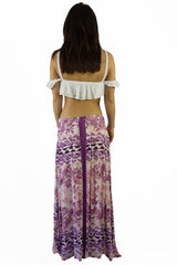 Somedays Lovin Sudden Sky Maxi Skirt Floral - BOTTOMS - SOMEDAYS LOVIN - Free Vibrationz - 3