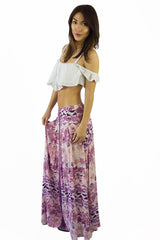 Somedays Lovin Sudden Sky Maxi Skirt Floral - BOTTOMS - SOMEDAYS LOVIN - Free Vibrationz - 2