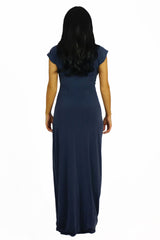 The Jetset Diaries Novella Maxi Dress Cobalt - DRESSES - The JetSet Diaries - Free Vibrationz - 4