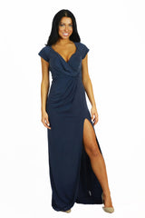 The Jetset Diaries Novella Maxi Dress Cobalt - DRESSES - The JetSet Diaries - Free Vibrationz - 3