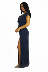 The Jetset Diaries Novella Maxi Dress Cobalt - DRESSES - The JetSet Diaries - Free Vibrationz - 2