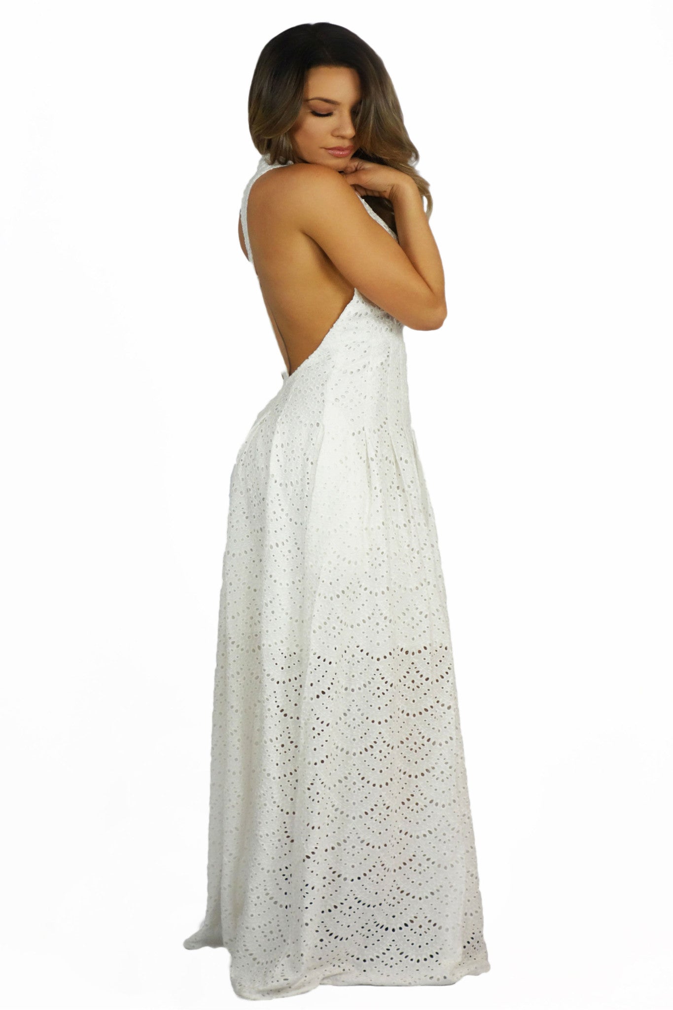 the jetset diaries lace dress THE JETSET DIARIES Basilisk Maxi Dress in Gray
