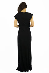 The Jetset Diaries Novella Maxi Dress Black - DRESSES - The JetSet Diaries - Free Vibrationz - 3