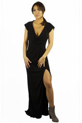 The Jetset Diaries Novella Maxi Dress Black - DRESSES - The JetSet Diaries - Free Vibrationz - 1