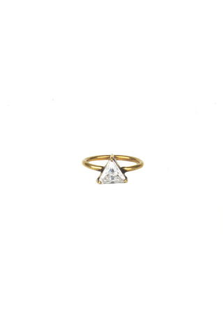 Torchlight Triangle Ring Brass - ACCESSORIES - Torchlight - Free Vibrationz