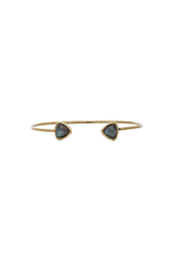 Torchlight Aurora Cuff Brass with Labradorite - ACCESSORIES - Torchlight - Free Vibrationz - 4