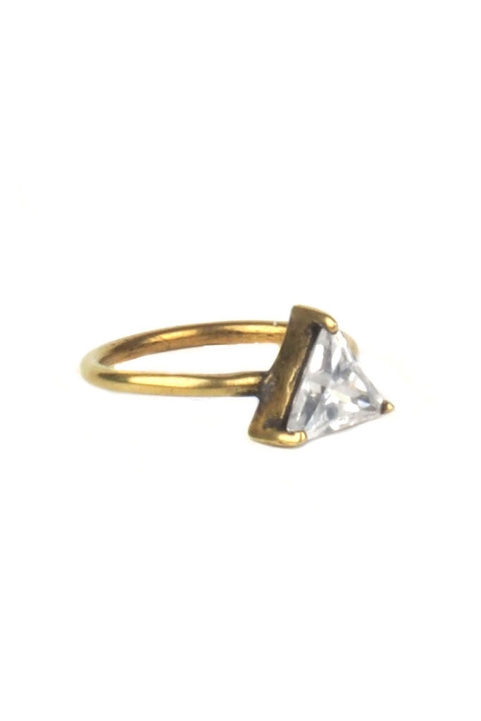 Torchlight Triangle Ring Brass - ACCESSORIES - Torchlight - Free Vibrationz - 2