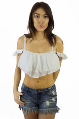 Vintage Havana Extra Long Fray Denim Short - BOTTOMS - VINTAGE HAVANA - Free Vibrationz - 2