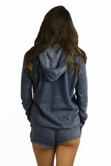 Vintage Havana Deep Navy Burnout Two Piece Sweat - TWO PIECES - VINTAGE HAVANA - Free Vibrationz - 5