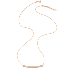 Amorium Rose Gold and White Tube Necklace - ACCESSORIES - Amorium - Free Vibrationz - 4