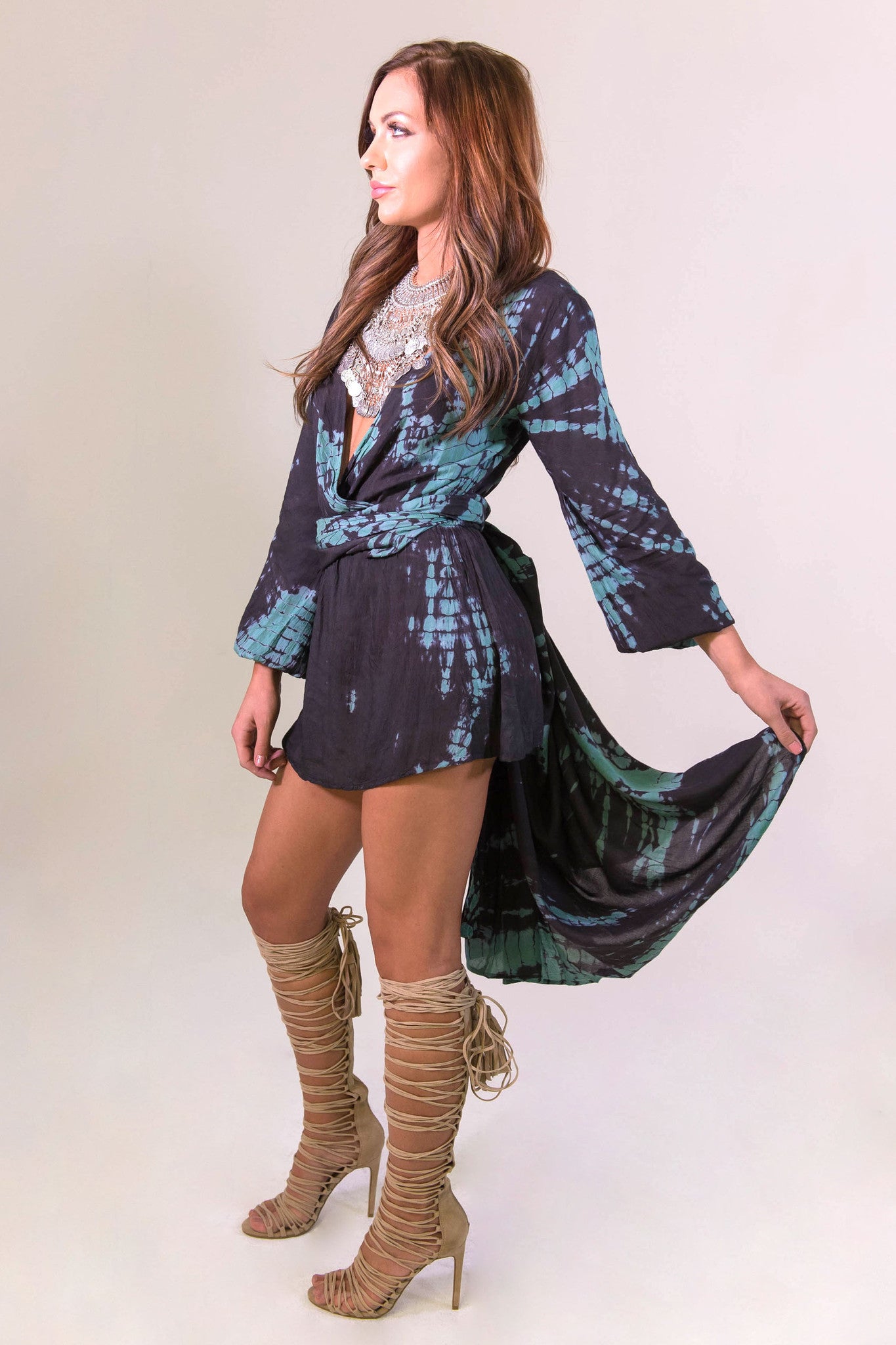 Elan Gypsy Queen Dress- DRESSES-ELAN-Free Vibrationz