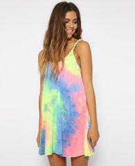 Tye Dye Summer Love - DRESSES - Free Vibrationz - Free Vibrationz - 6