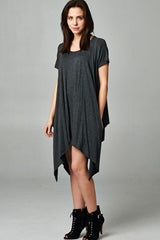Up and Down Dress Grey - DRESSES - FAITH APPAREL - Free Vibrationz - 4