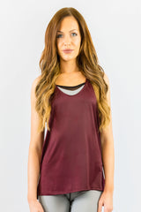 Nina B Roze Hearted Drape Top - ACTIVEWEAR - Nina B. Roze - Free Vibrationz - 2