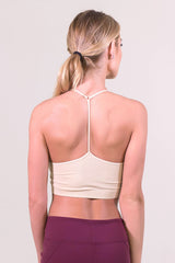 NikiBiki Skinny Y-Back Sports Bra - Stone - ACTIVEWEAR - NIKIBIKI - Free Vibrationz - 2