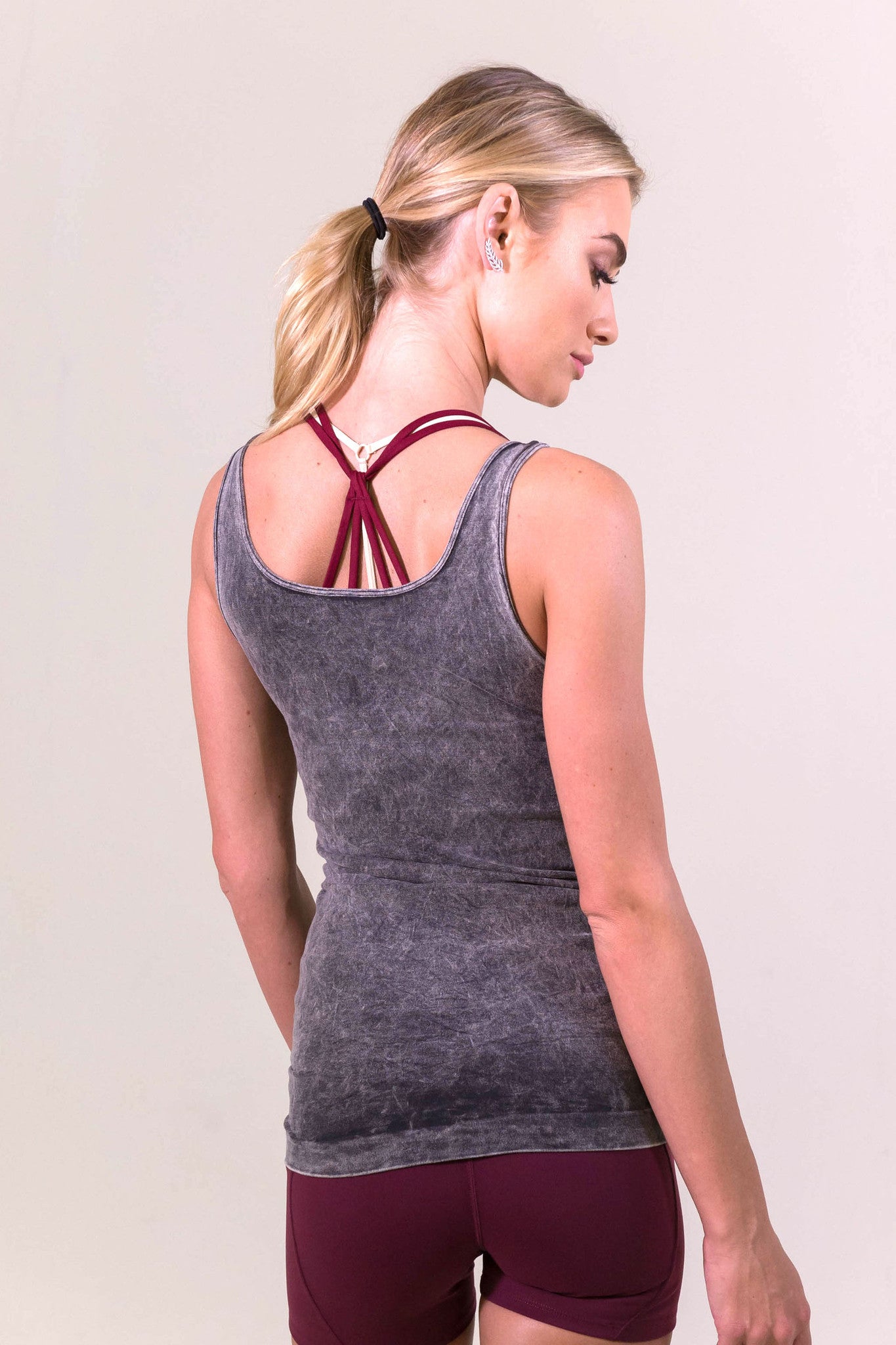 NikiBiki Vintage Tank Top - Grey - ACTIVEWEAR - NIKIBIKI - Free Vibrationz - 3