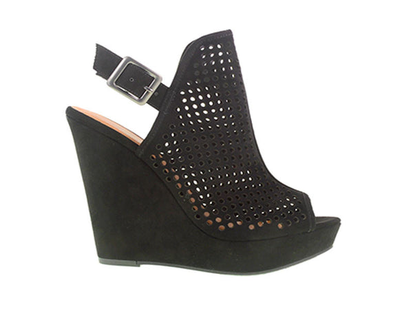 Chinese Laundry Women's Maneeya Wedge Sandal - Open Toe Ankle Strap Platform - View #9