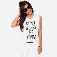 Be Yoncé Muscle Tee- TOPS-Free Vibrationz-Free Vibrationz
