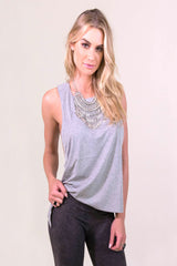 Rehab Chain Reaction Top - Grey - TOPS - REHAB - Free Vibrationz - 2