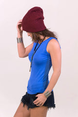 Low Scoop Back Top Black- TOPS-Free Vibrationz-Free Vibrationz