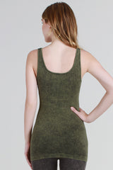 NikiBiki Vintage Tank Top Olive - ACTIVEWEAR - NIKIBIKI - Free Vibrationz - 5
